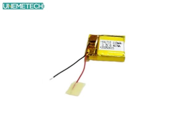 Calidad  3.8V 110mAh 441718 High Voltage Polymer Lithium Ion Battery for Medical Bracelet Fábrica