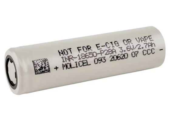 Calidad  Molicel P28A 18650 Battery 3.6V 2800mAh 35A Discharge Lithium-ion Cylindrical Cell Fábrica