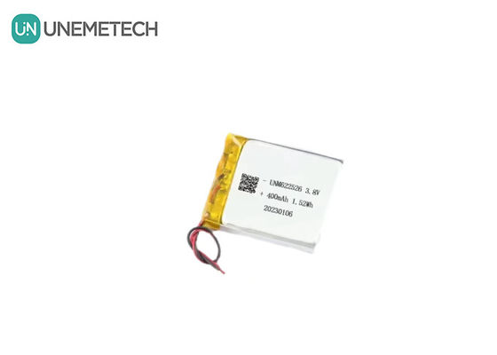 Calidad Batería de iones de litio de alto voltaje de 3.8V 400mAh 622526 para relojes inteligentes Fábrica
