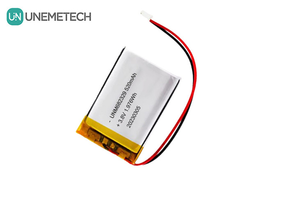CE 4.35V Batería de litio de alto voltaje 682329 520mAh 3.8V Batería recargable de iones de litio