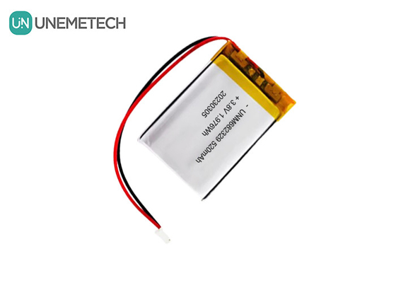 CE 4.35V Batería de litio de alto voltaje 682329 520mAh 3.8V Batería recargable de iones de litio