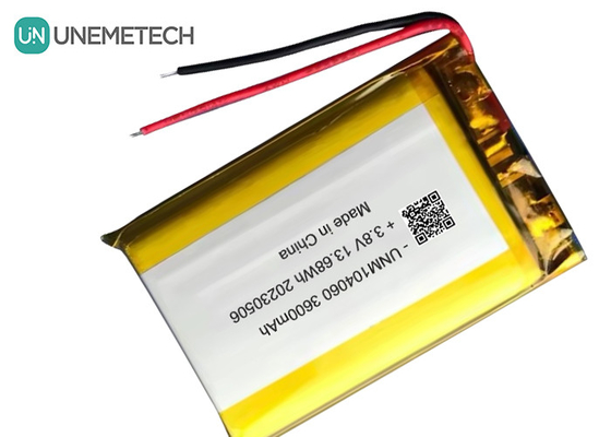 UNEMETECH 4.35V Batería Lipo de alto voltaje 104060 3.8V 3600mAh Batería de iones de litio y polímero