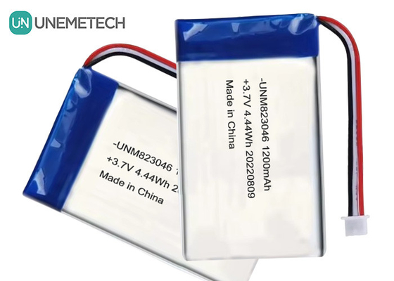 Batería recargable de polímero de litio 3.7 V 1200mah 4.44 Wh 823046 Batería de polímero de bolsa