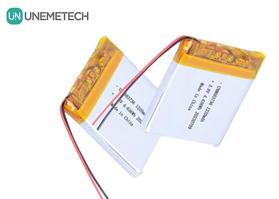 OEM 4.35V Baterías de polímero de litio de alto voltaje 1220mAh 683736 con vida útil de ciclo largo