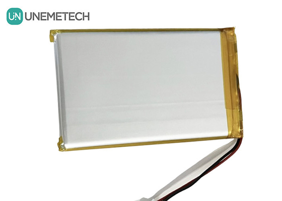 3.7V 3000mAh Batería recargable de iones de litio 605080 con PCB y conector de cable para electrónica