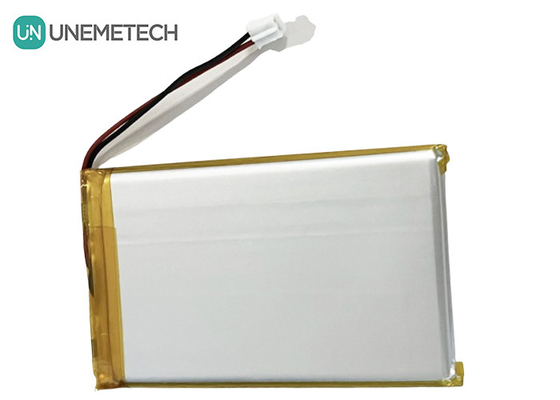 3.7V 3000mAh Batería recargable de iones de litio 605080 con PCB y conector de cable para electrónica