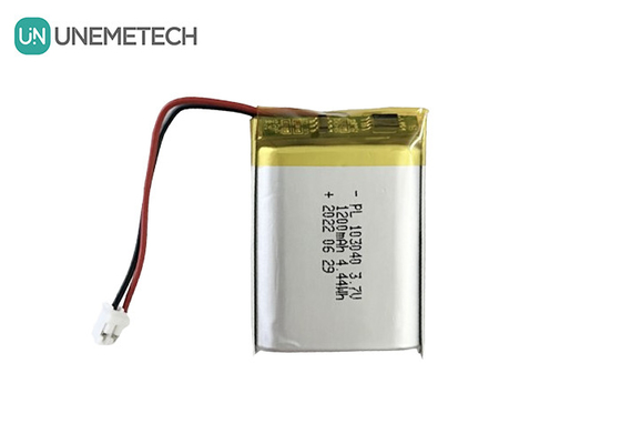 1200 mAh Batería recargable de iones de litio polímero 3.7V 103040 para electrónica de consumo