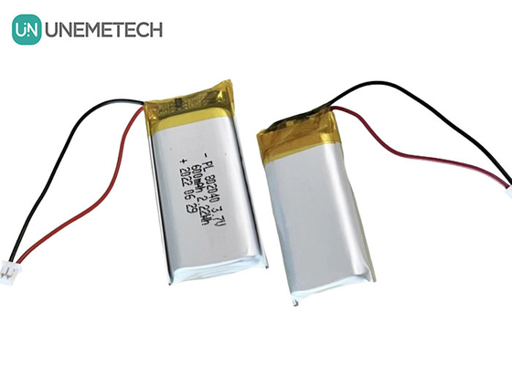 3.7V 600mAh Batería recargable de Li Polymer 802040 para productos electrónicos