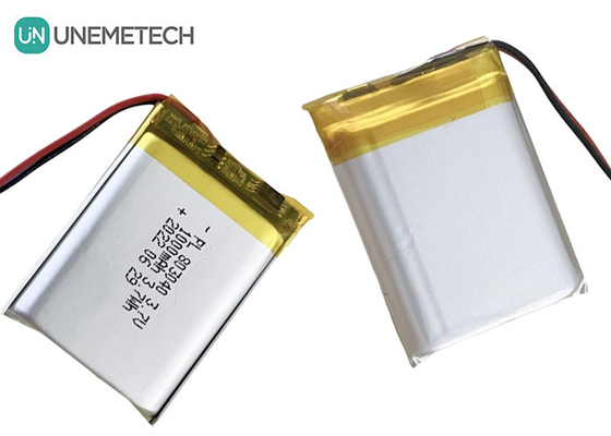 3Batería de litio polímero de.7V 803040 1000mAh Batería de polilitio para instrumento cosmético