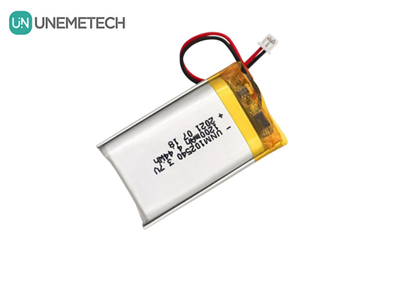 Batería de polímero de litio personalizada 102540 3.7V 1200mAh Batería Li-Po para equipos de belleza