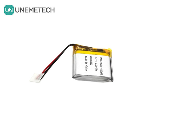 1C corriente de descarga paquete de energía de polímero de litio 573230 620mAh 3.7V paquete de batería LiPo personalizado