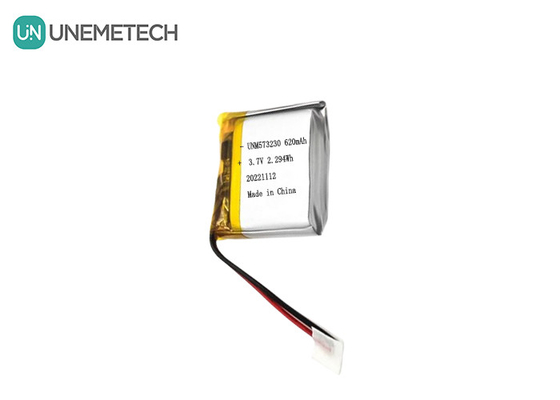 1C corriente de descarga paquete de energía de polímero de litio 573230 620mAh 3.7V paquete de batería LiPo personalizado