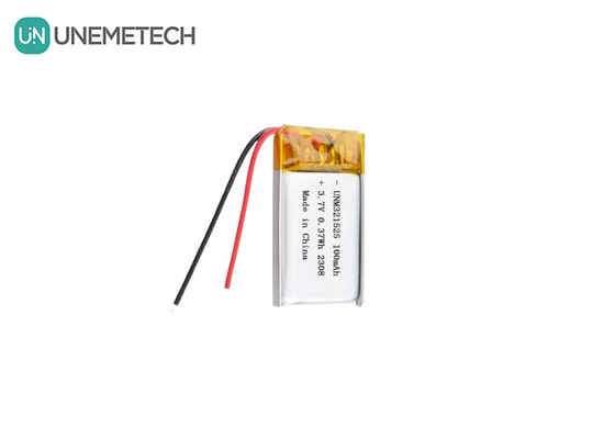 3.7V 80mAh 321525 Batería recargable de iones de litio de polímero 1C para productos electrónicos