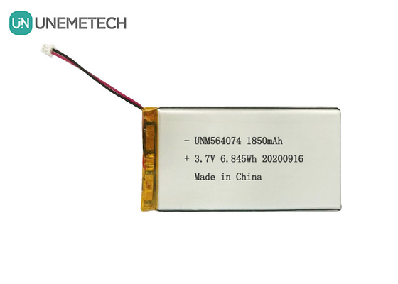 3Batería de polímero de iones de litio recargable de.7V 1850mAh 564074 para equipos de belleza médica