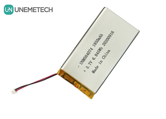 3Batería de polímero de iones de litio recargable de.7V 1850mAh 564074 para equipos de belleza médica