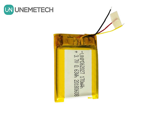Plata 3.7V 170mAh Baterías Li-polyer personalizadas 362027 para dispositivo médico de impresora portátil