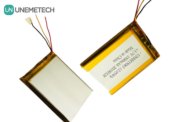 3.7V 3500mAh Batería de litio polímero personalizada grande 835063 para equipos de belleza médica