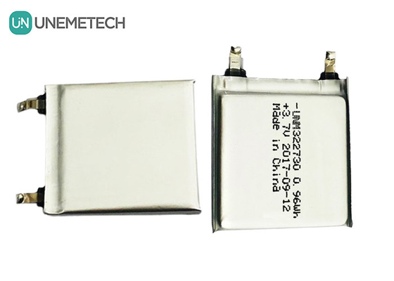 Baterías de litio recargables de polímero personalizadas / 3.7V 260mAh 322730 Batería Li-Po