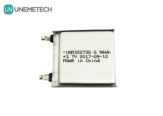 Baterías de litio recargables de polímero personalizadas / 3.7V 260mAh 322730 Batería Li-Po