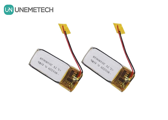 Batería Li-Ion Polymer personalizada 3.7 V 110mAh 401229 Batería Lipo pequeña para cargador de auriculares