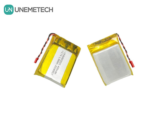 802025 Batería de polímero de litio 3.7V 400mAh Baterías LiPO recargables para rastreador GPS
