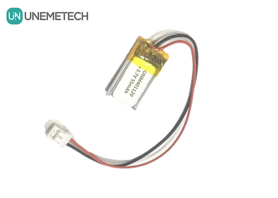 401120 3.7V 55mAh Baterías Lipo hechas a medida / auriculares Batería Lipo recargable