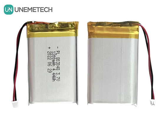 3.7V 1200mAh Batería de iones de litio de polímero 803048 Batería de iones de litio de polímero para instrumento cosmético