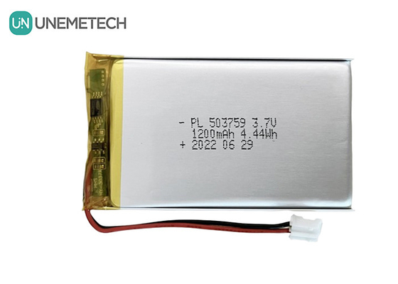 Batería recargable de Li Polymer 3.7V 1200mAh 503759 Batería de polilitio para el reproductor de asesoramiento