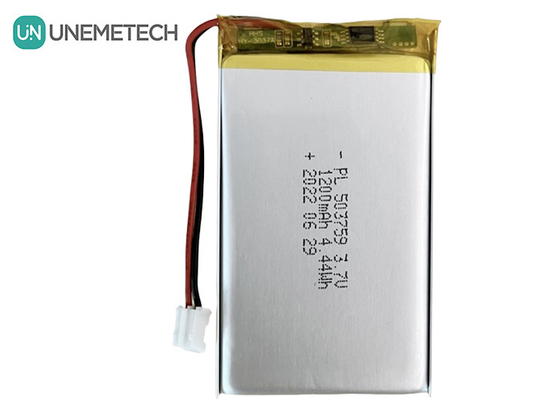 Batería recargable de Li Polymer 3.7V 1200mAh 503759 Batería de polilitio para el reproductor de asesoramiento