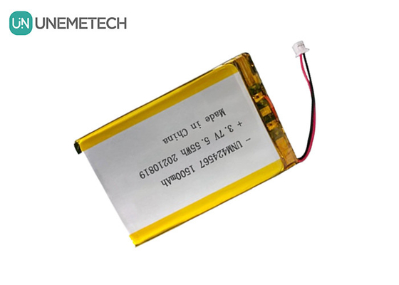 424567 Batería Lipo recargable 3.7V 1500mah Batería Lipo para lector de tarjetas inteligentes de identificación automática
