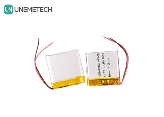 403032 4.2V Batería de polímero de iones de litio personalizada 3.7 V 400mAh Batería de polímero de iones de litio para productos electrónicos