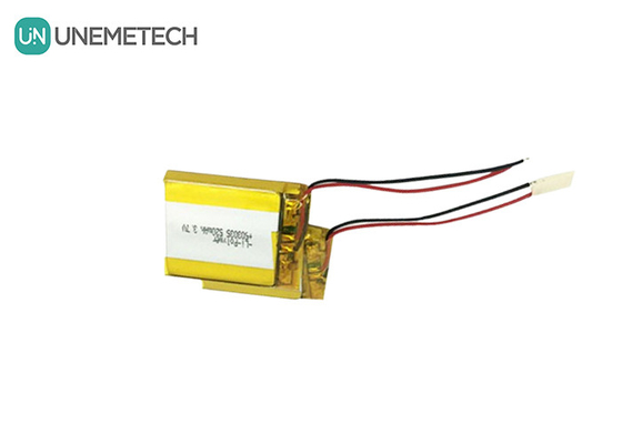 3.7V Baterías LiPo personalizadas 520mAh Batería de iones de litio polímero 503035 para dispositivo portátil
