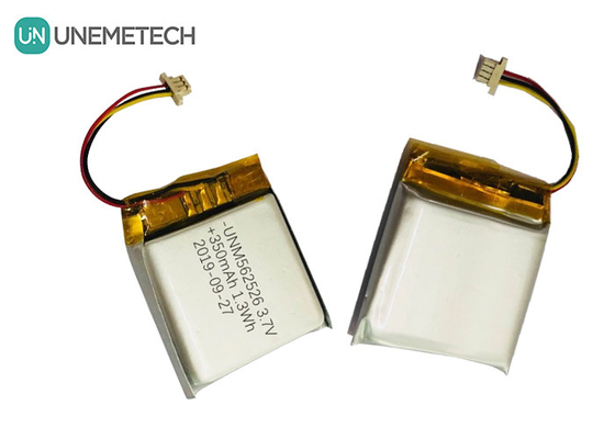4.2V 350mAh Baterías poliméricas de iones de litio personalizadas 562526 1.0C Descarga para productos digitales