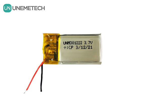 Audífonos inalámbricos con batería recargable Li Poly de 3.7V 60mah Batería pequeña Li-Polymer 301222