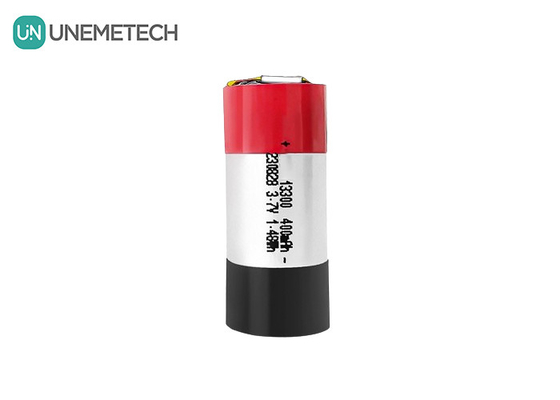 Recargable Batería Lipo cilíndrica 3.7V 400mah 13300 Para cigarrillos electrónicos