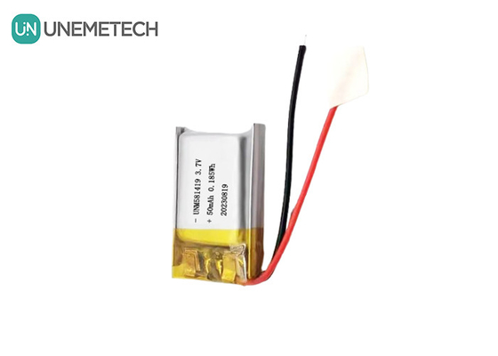 Ultra Pequeño 3.7v 50mah Lipo Batería 15C Batería de iones de litio de alta tasa de descarga 581419