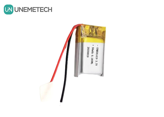 Ultra Pequeño 3.7v 50mah Lipo Batería 15C Batería de iones de litio de alta tasa de descarga 581419