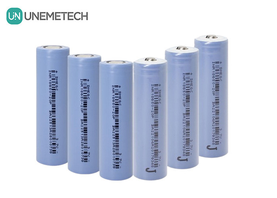 30A Descarga continua 18650 Baterías 2000mAh 3.7V Célula cilíndrica de iones de litio INR18650-20P