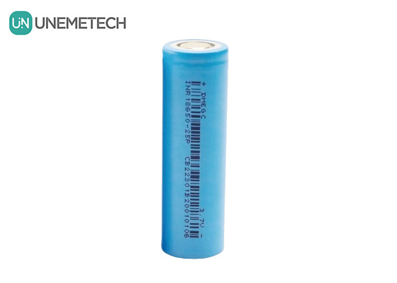 2500mAh 3.7V Max 6A Carga continua Batería cilíndrica de iones de litio 18650 INR18650-25P