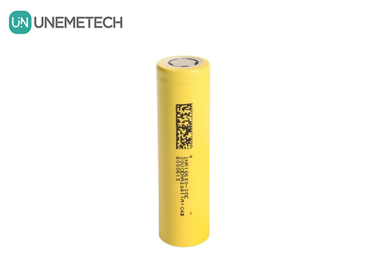 INR18650-35E 3500mAh 18650 Batería 10A 3.7V Célula cilíndrica de iones de litio para el sistema de almacenamiento de energía