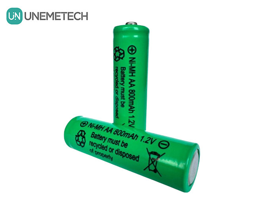 Baterías ODM NiMh AA800 AA 1.2V 800mah Batería recargable para cepillo de dientes eléctrico