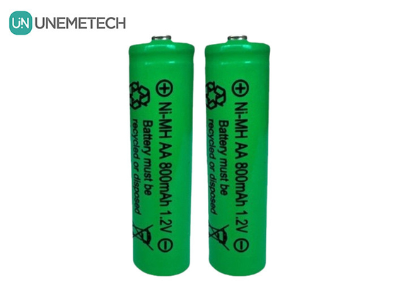 Baterías ODM NiMh AA800 AA 1.2V 800mah Batería recargable para cepillo de dientes eléctrico