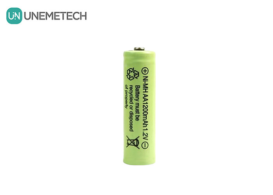 AA1200 1.2V AA 1200mAh Baterías NiMH recargables para lámparas de emergencia