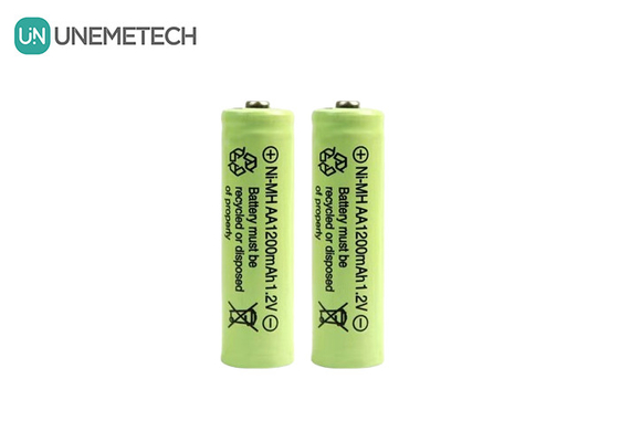 AA1200 1.2V AA 1200mAh Baterías NiMH recargables para lámparas de emergencia