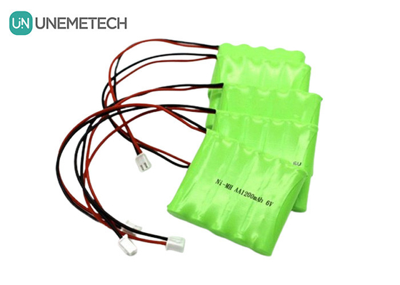 AA1200 1.2V AA 1200mAh Baterías NiMH recargables para lámparas de emergencia