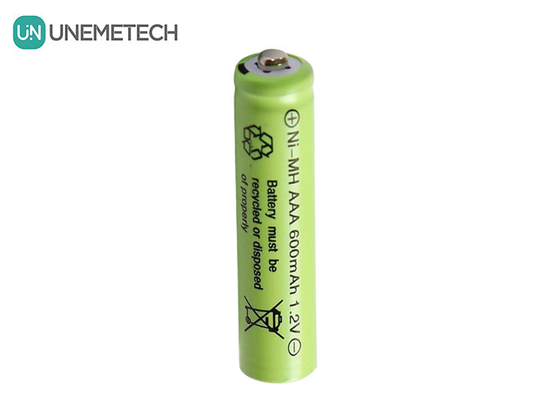 AAA 1.2V 600mAh Baterías NiMH recargables AAA600 para juguetes electrónicos