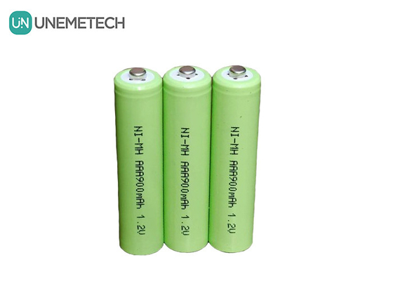 Batería Ni-MH recargable AAA900 1.2V AAA 900mAh NiMH Batería para alarma