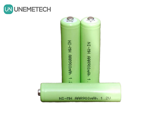 Batería Ni-MH recargable AAA900 1.2V AAA 900mAh NiMH Batería para alarma