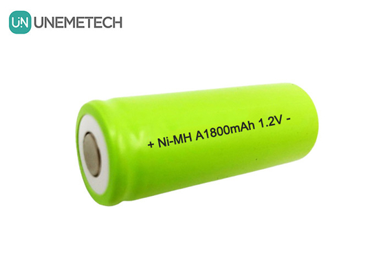 Baterías recargables NiMH tipo A A1800 1.2V 1800mAh para cerradura inteligente aprobada por el CE