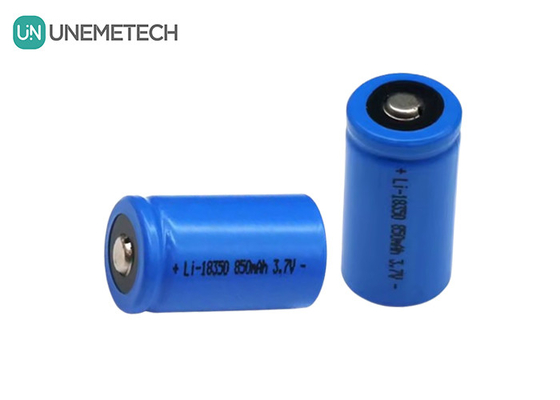 3.7v 850mah Batería de iones de litio recargable 18350 NCM Batería para aspiradora portátil